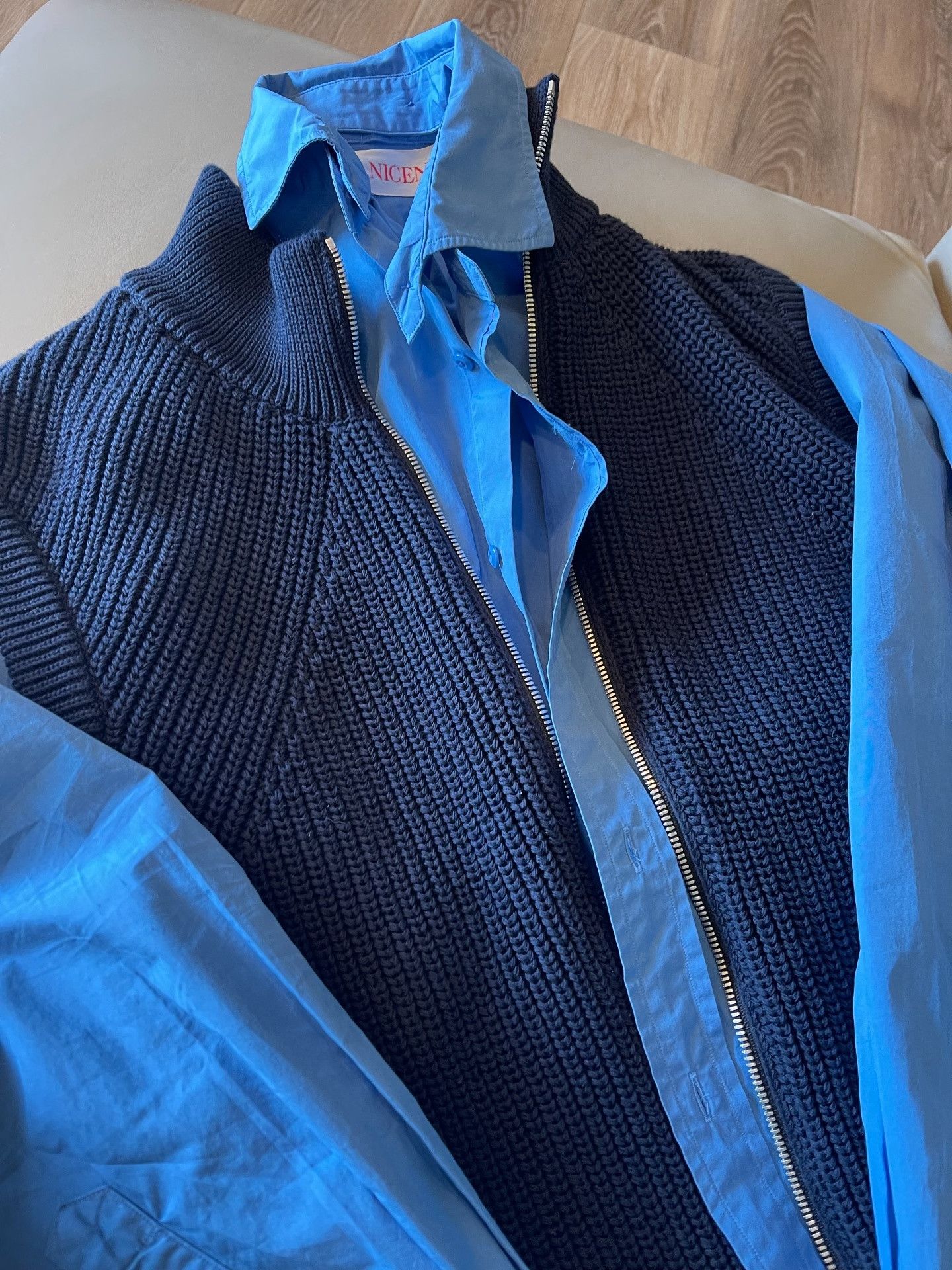 Batoner BATONER Double-Zip Chunky Wool Vest Size US M / EU 48-50 / 2 - 3 Thumbnail