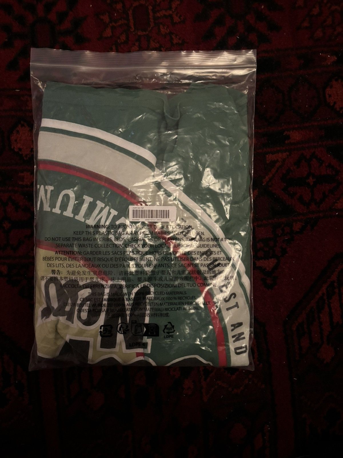 Supreme Supreme Lager S/S Top Size US XL / EU 56 / 4 - 3 Thumbnail
