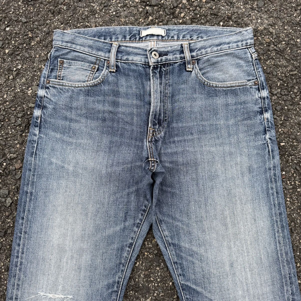Japanese Brand VINTAGE JAPANESE MUD WASH SELVEGE DENIM JEAN PANTS Size US 33 - 2 Thumbnail