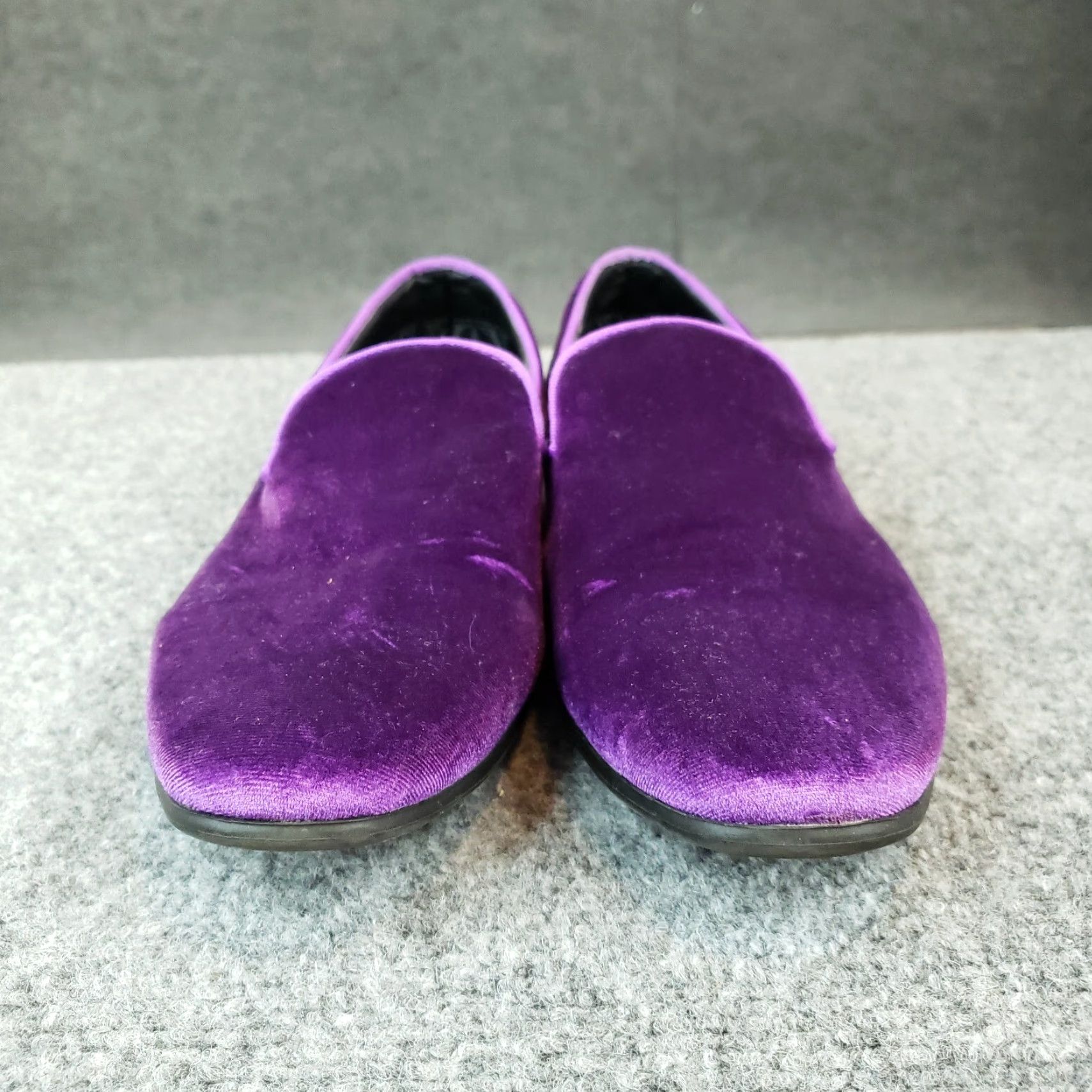 Steve Madden Steve Madden Laight Loafer Mens Size 8 Purple Velvet Slip On Casual Comfort Size US 8 / EU 41 - 2 Thumbnail