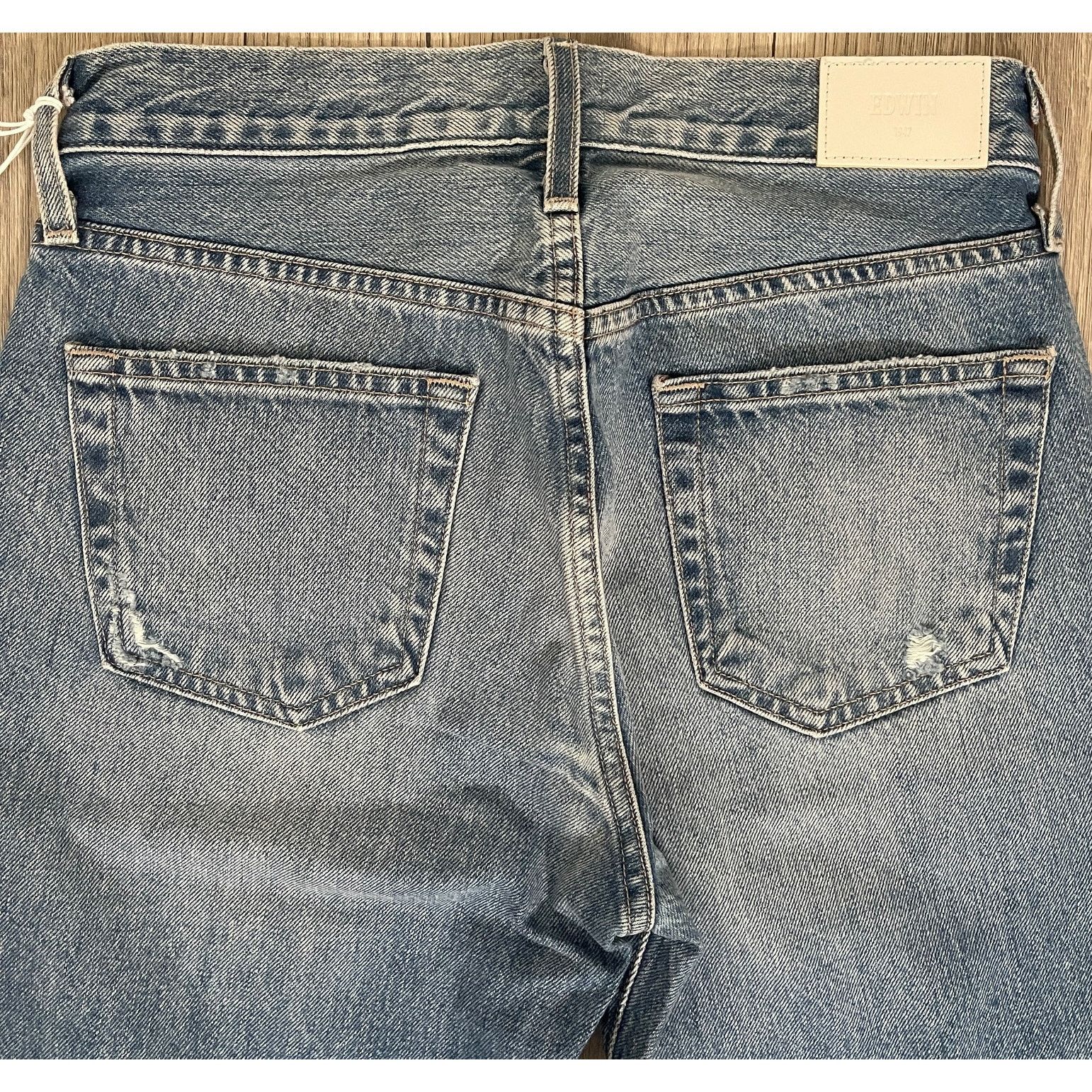 Edwin Edwin Kali Ankle Straight Leg Jeans Quest - Size 26 - $218 Size 26" / US 2 / IT 38 - 7 Thumbnail