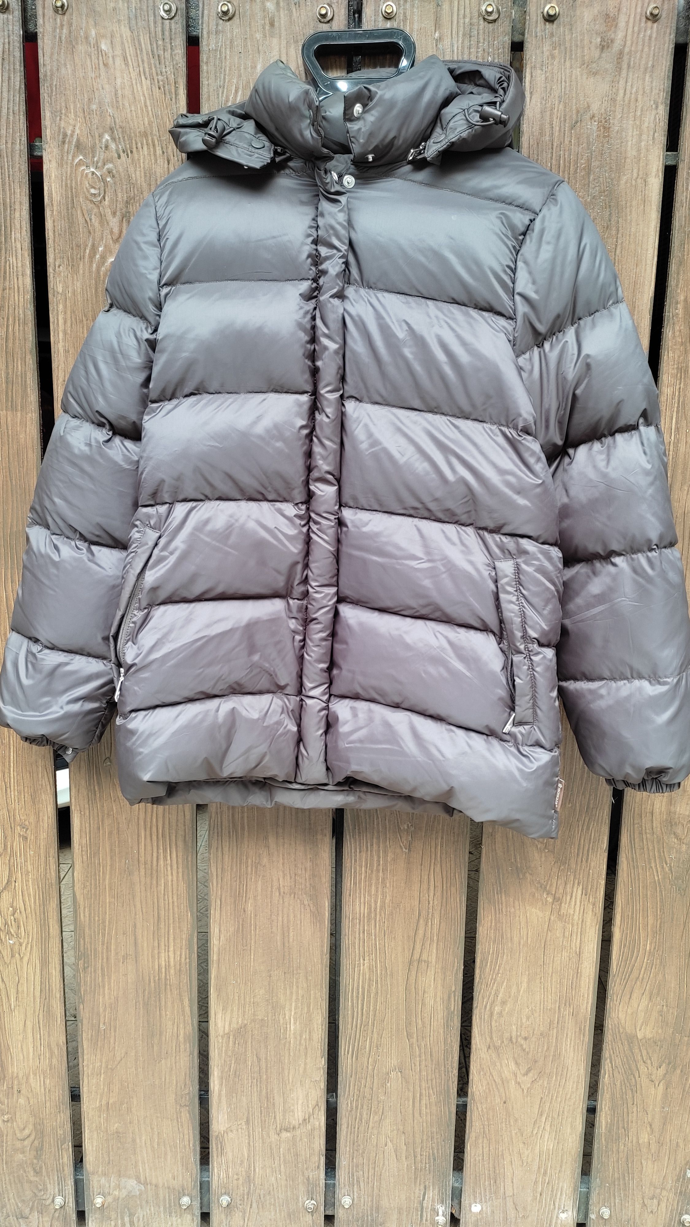 Moncler Cyber week Vintage moncler hoodie down jacket Size XXS / US 00 / IT 34 - 1 Thumbnail