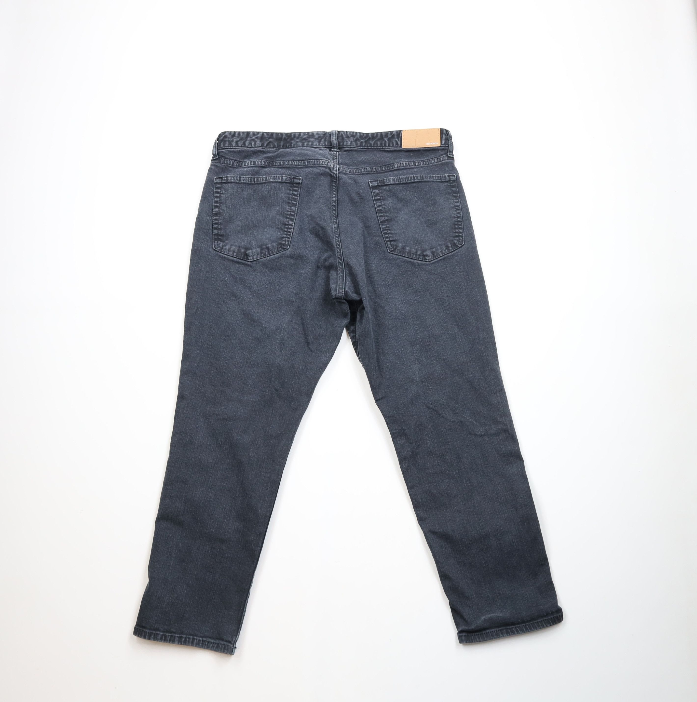 Bonobos × Vintage Bonobos Stretch Athletic Fit Straight Leg Denim Jeans Black Size US 36 / EU 52 - 7 Thumbnail