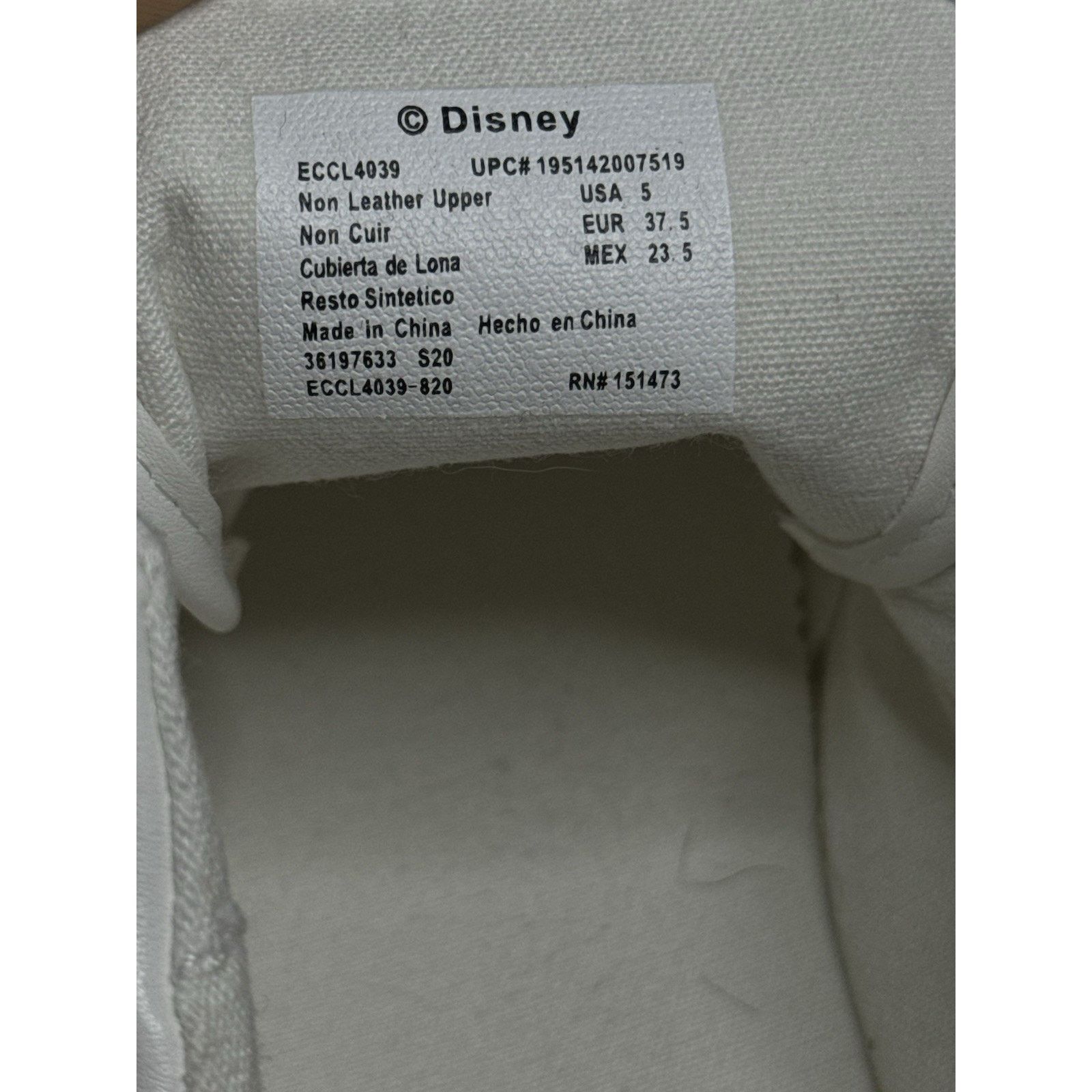 Disney Adorable Disney Minnie Mouse Casual Sneakers Kids/Girls Sz 5 Size US 5 / IT 35 - 7 Thumbnail