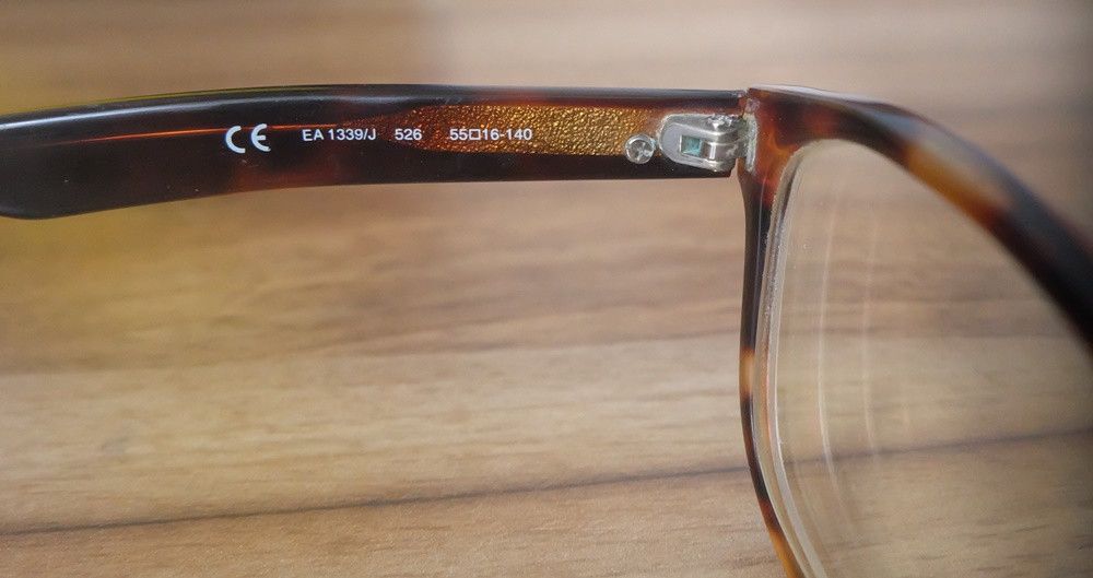 Emporio Armani Emporio Armani EA1339/J Glasses Size ONE SIZE - 8 Thumbnail
