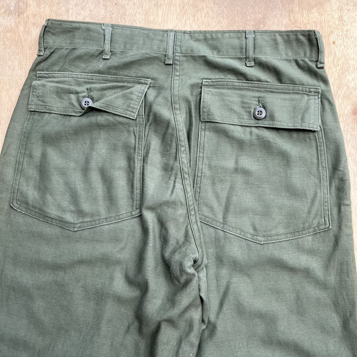 Alpha Industries UTILITY FATIGUE OG 107 VINTAGE MILITARY PANTS / BUZZ RICKSON Size US 34 / EU 50 - 6 Thumbnail