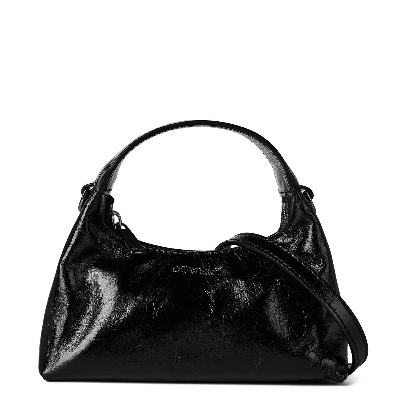 Off-White o1g2r1mq1224 Size: OS / Micro Shoulder Bag in Black Size ONE SIZE - 1 Thumbnail