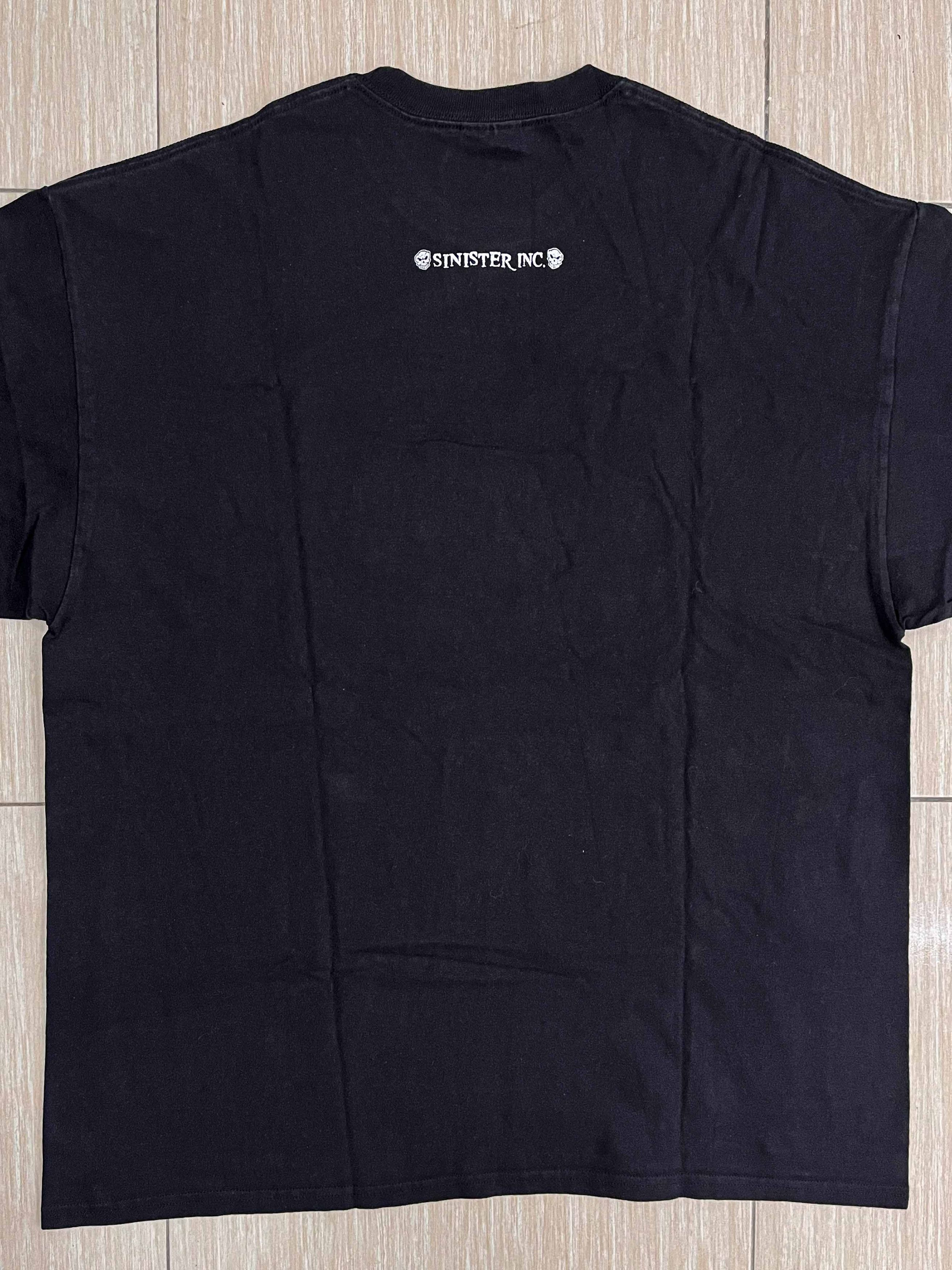 Other Y2K 2000s Sinister Inc. Motorcycle T-shirt Size US L / EU 52-54 / 3 - 3 Thumbnail