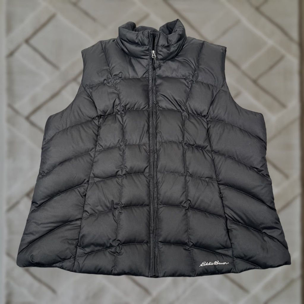 Eddie Bauer Eddie Bauer Puffer Vest Large Black Down 650 Fill Lightweight Casual Outdoor Mens Size US L / EU 52-54 / 3 - 1 Thumbnail