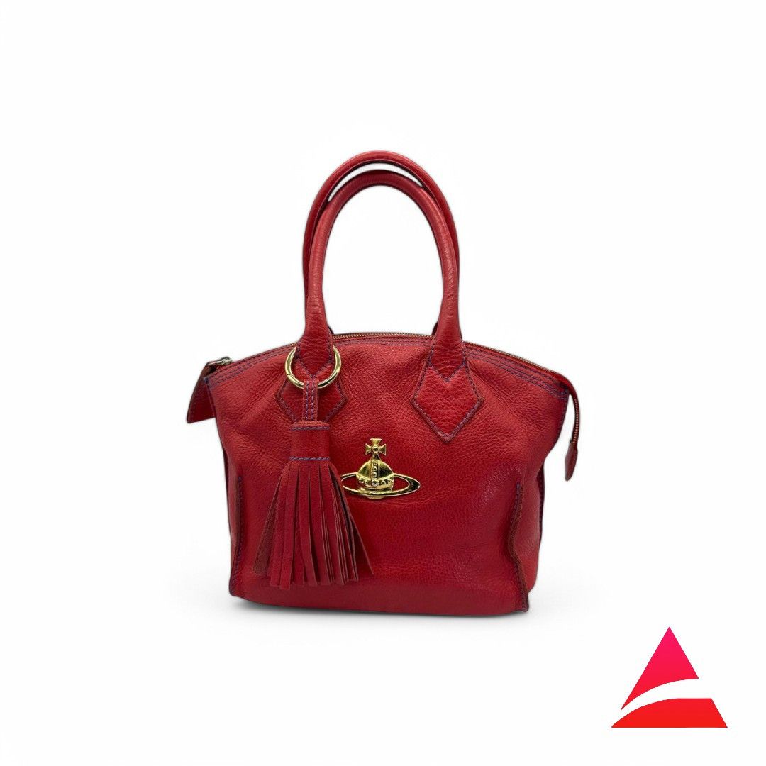 Vivienne Westwood Vivienne Westwood - Gold Orb Handbag Leather Hardware Size ONE SIZE - 1 Thumbnail