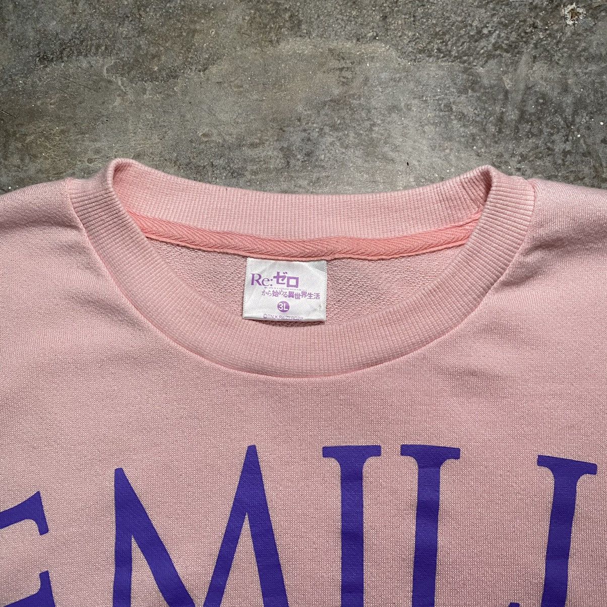 Anime Re: Zero Starting Life in Another World Emilia Sweatshirt Size US XL / EU 56 / 4 - 3 Thumbnail