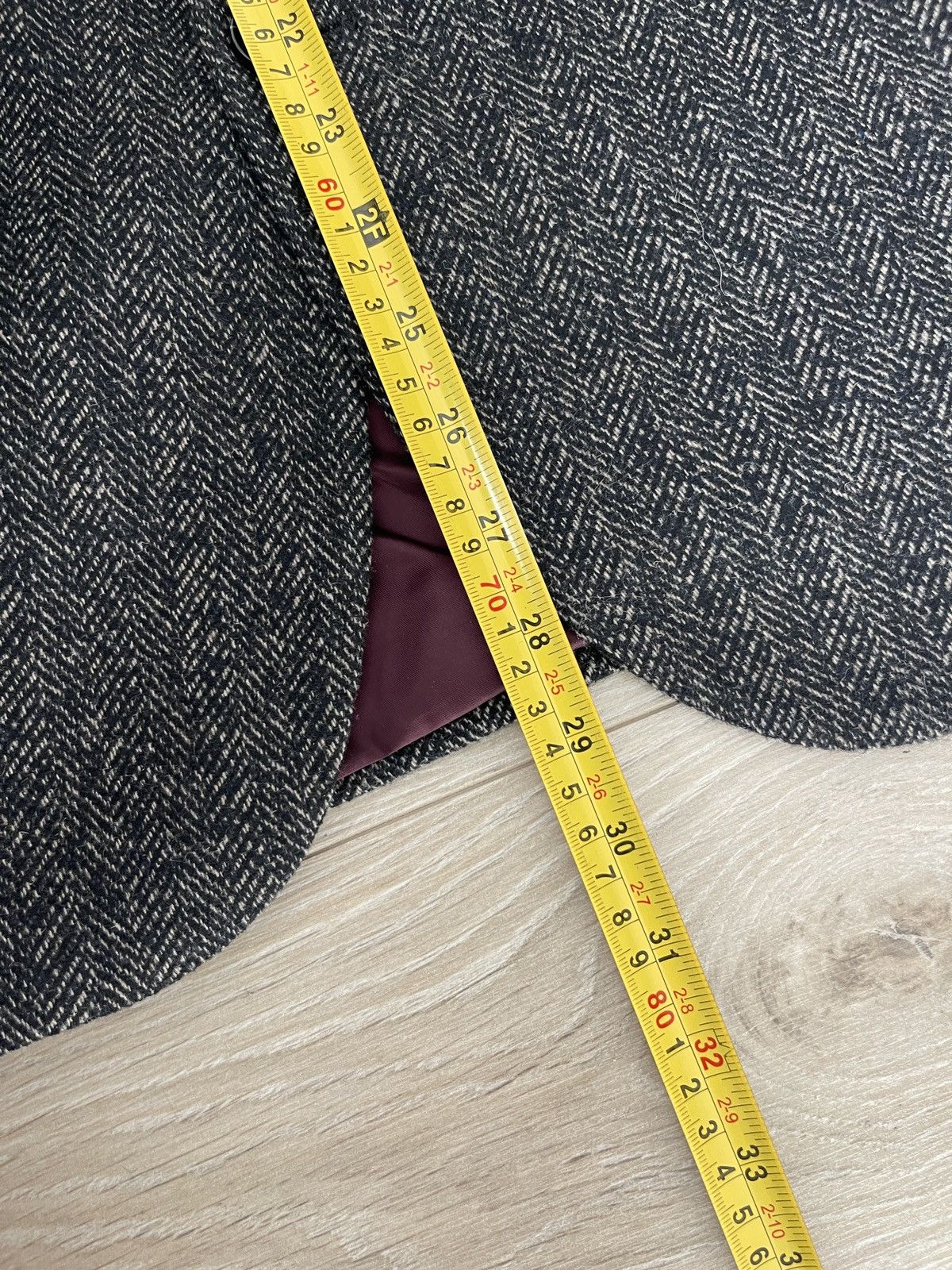Marks & Spencer Marks Spencer blazer classic jacket wool sport coat grey Size 42R - 11 Thumbnail
