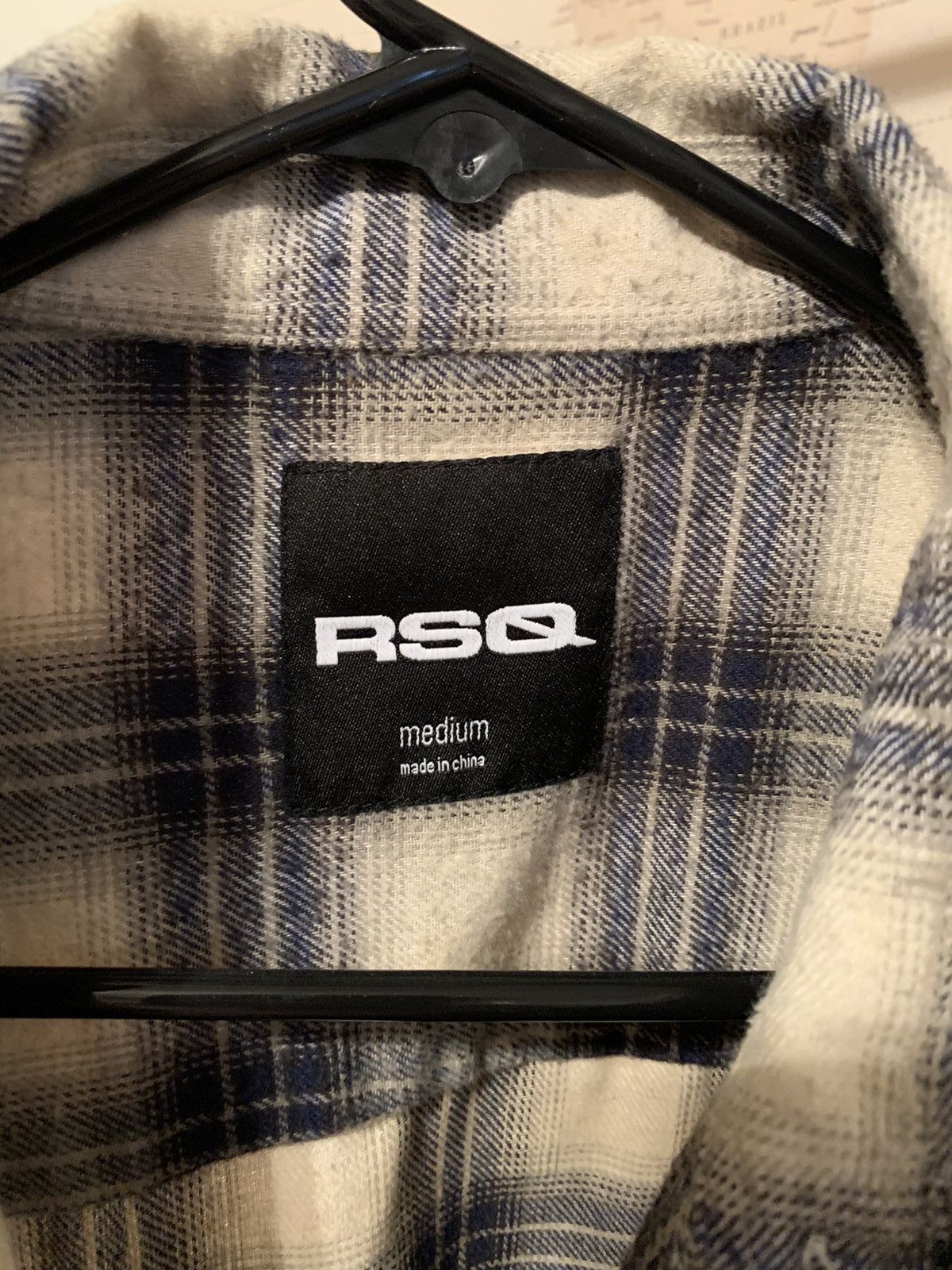 Rsq RSQ White & Blue Flannel - M Size US M / EU 48-50 / 2 - 3 Thumbnail
