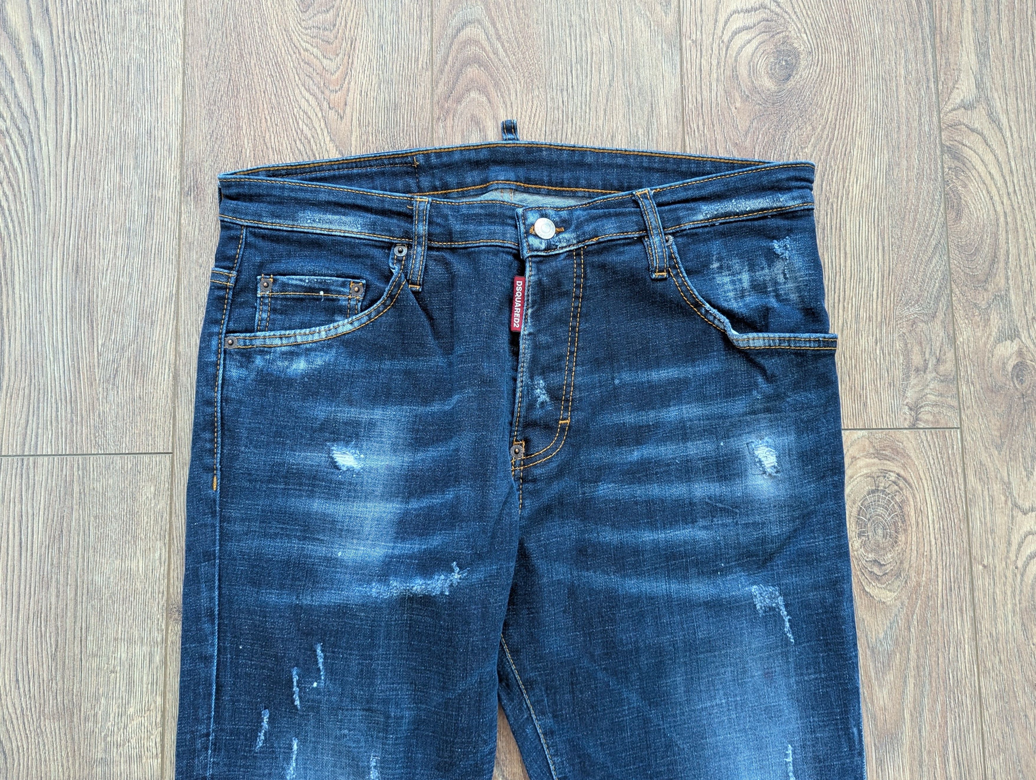 Dsquared2 DSQUARED2 Tidy Biker Jean Canadian Label Made In Italy Pants Size US 34 / EU 50 - 2 Thumbnail