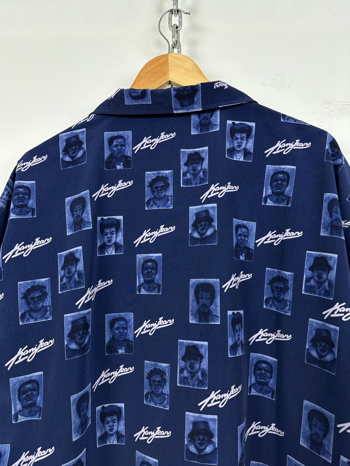Karl Kani Vintage Karl Kani Jeans Monogram All Over Print Shirt Size US XL / EU 56 / 4 - 12 Thumbnail