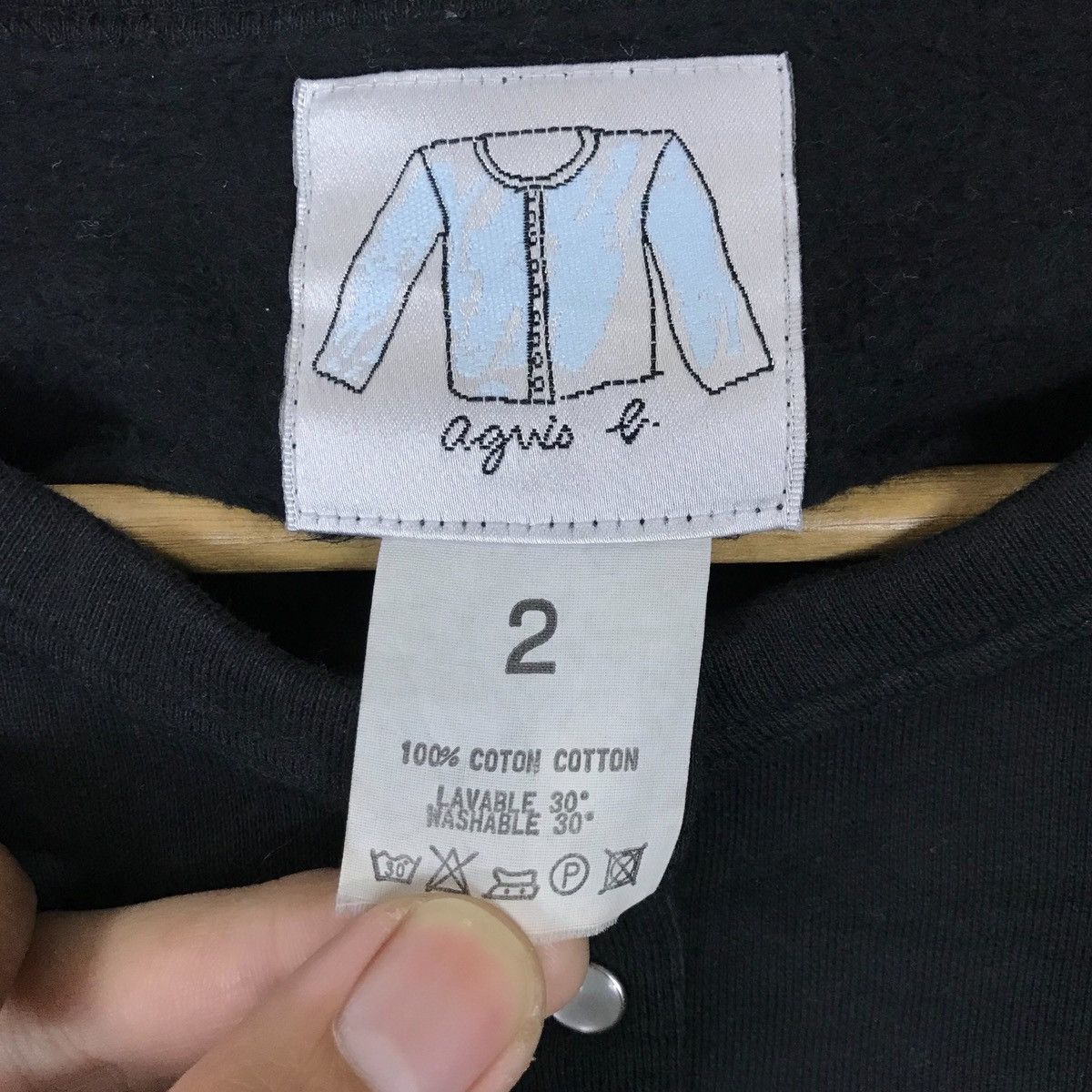 agnes b. Vintage Agnes B. Snap Button Shirts Size XS / US 0-2 / IT 36-38 - 4 Thumbnail
