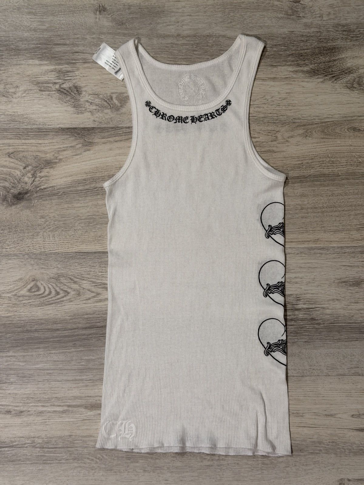Chrome Hearts Chrome Hearts Love You Rib Tank | Grailed