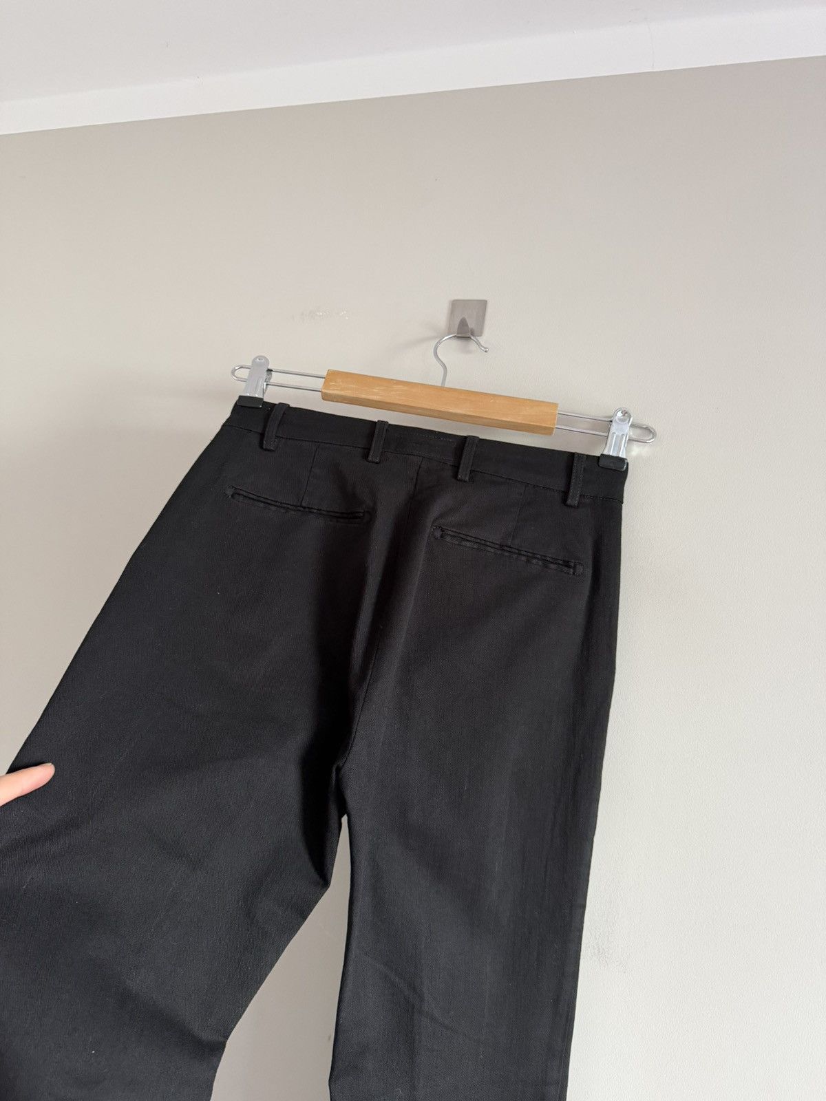 Current/Elliot Current/Elliott Black Flared Trousers High Rise Size 27" / US 4 / IT 40 - 6 Thumbnail