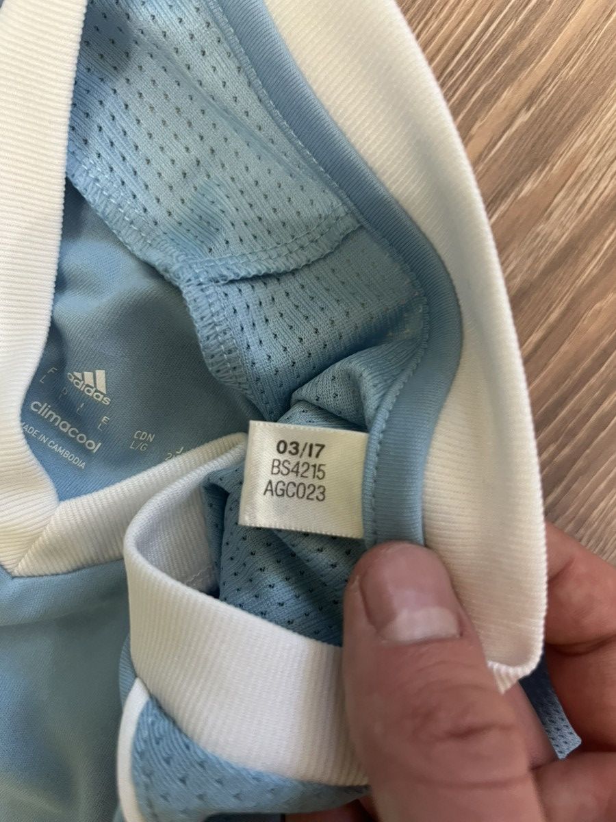 Adidas 2017/2018 Sunderland Adidas Soccer Jersey Blue Size L Size US L / EU 52-54 / 3 - 4 Thumbnail