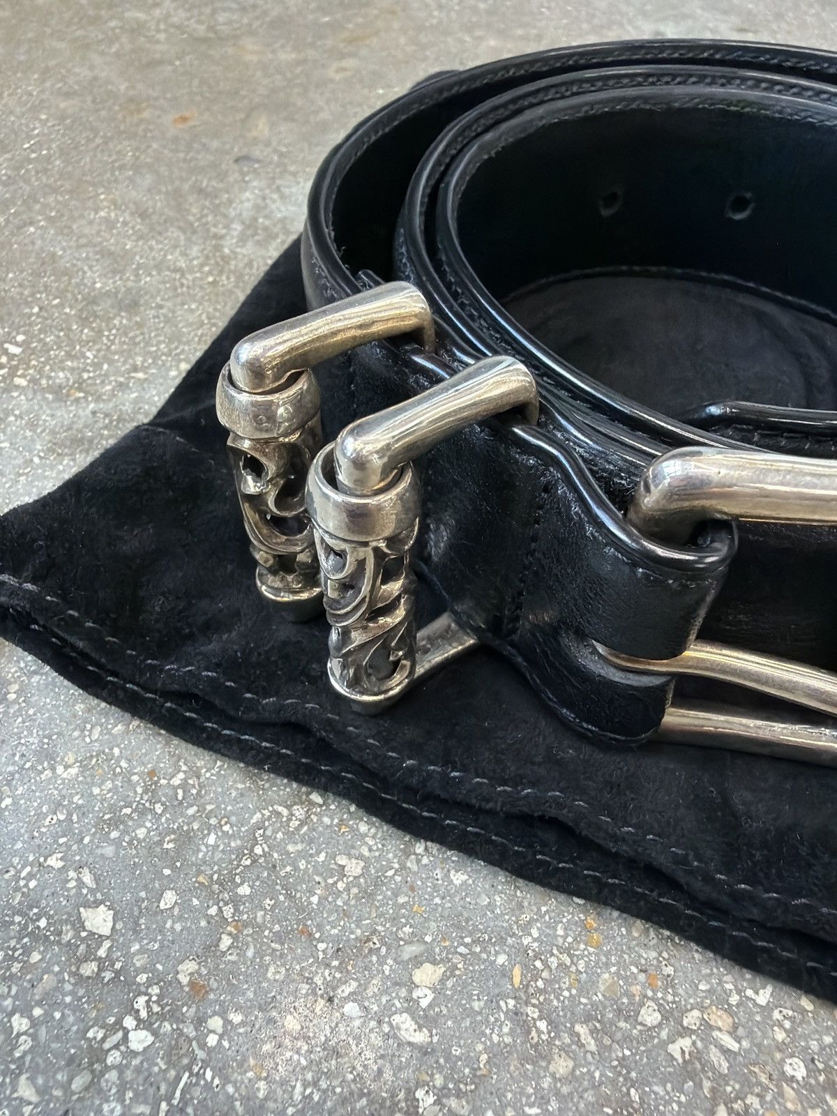 Chrome Hearts Chrome Hearts Roller Belt Sz 34 Size 34 - 3 Thumbnail