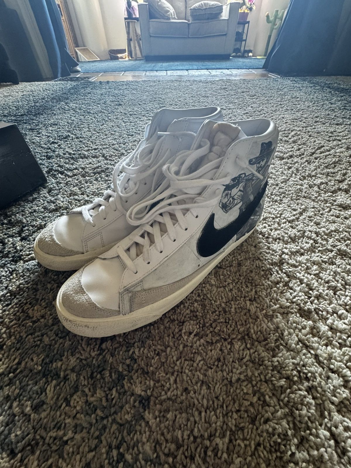 Nike × Rockstar Games × Vintage Nike Blazer Mid x Red Dead Redemption Size US 13 / EU 46 - 2 Thumbnail
