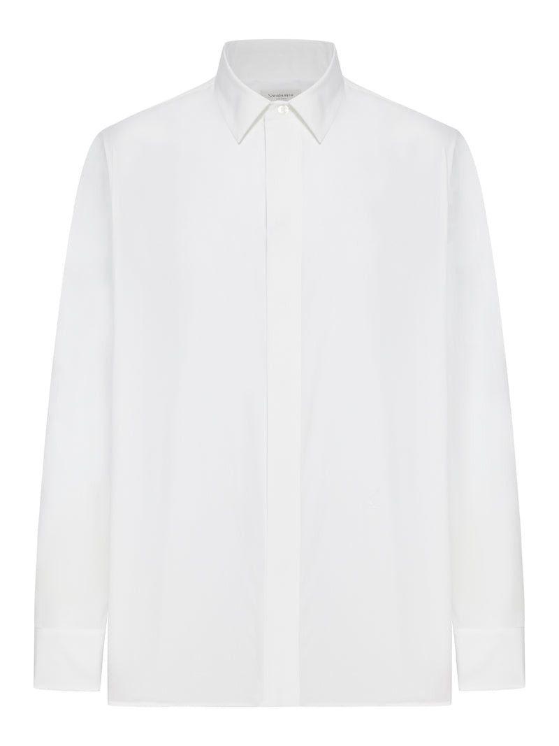 Saint Laurent Paris CASSANDRE COTTON POPLIN SHIRT Size US L / EU 52-54 / 3 - 1 Thumbnail