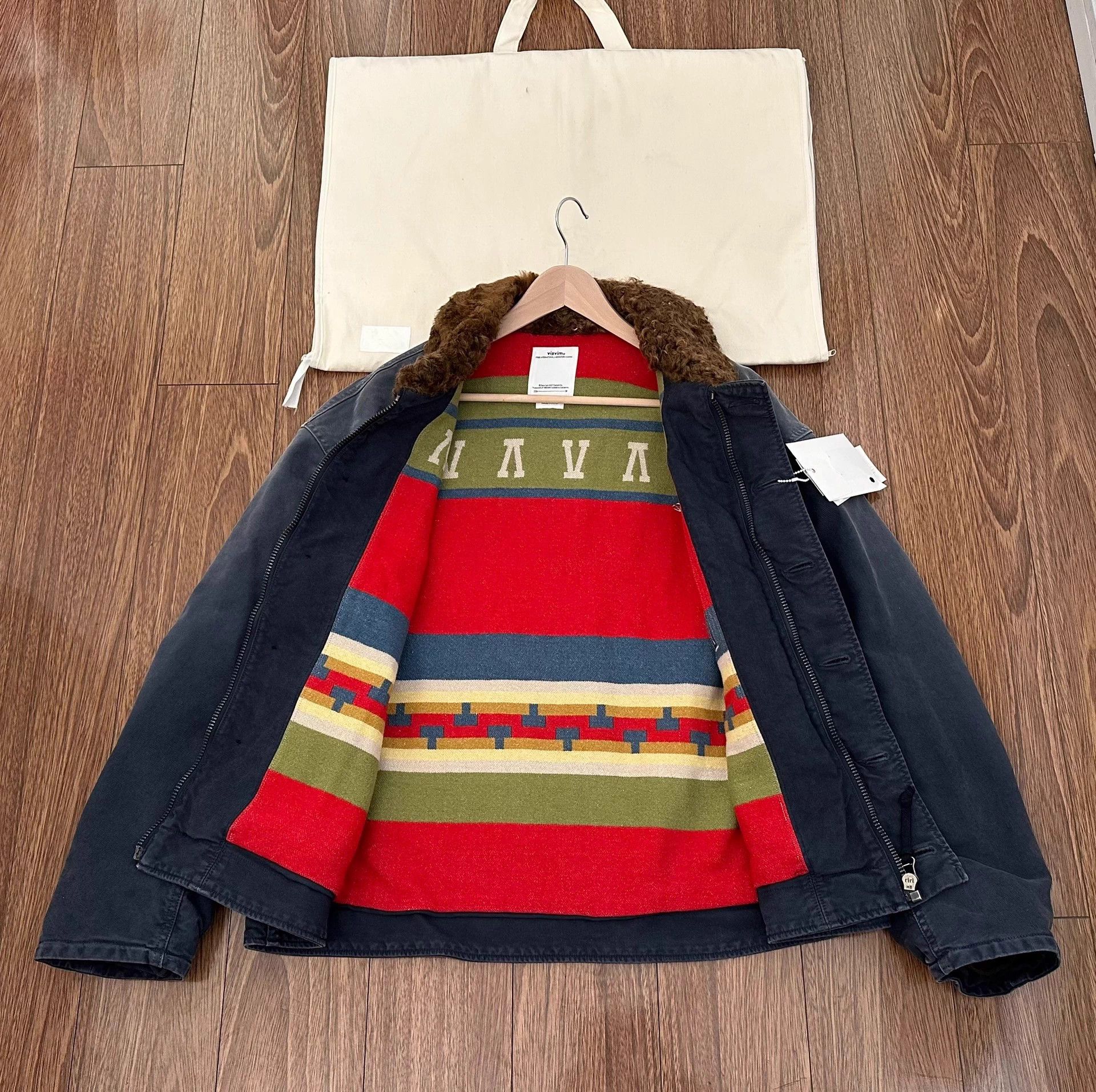Visvim VISVIM PURSER DECK JKT 24SS Uzbekistan cotton jacket Size US XL / EU 56 / 4 - 4 Thumbnail