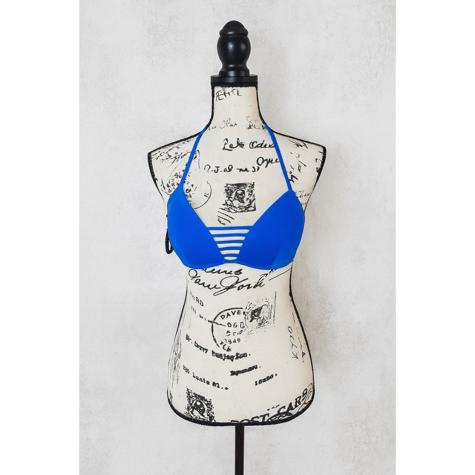 Other Calzedonia Cobalt Blue Push-Up Triangle Bikini Top – Women’s Size ONE SIZE - 1 Thumbnail