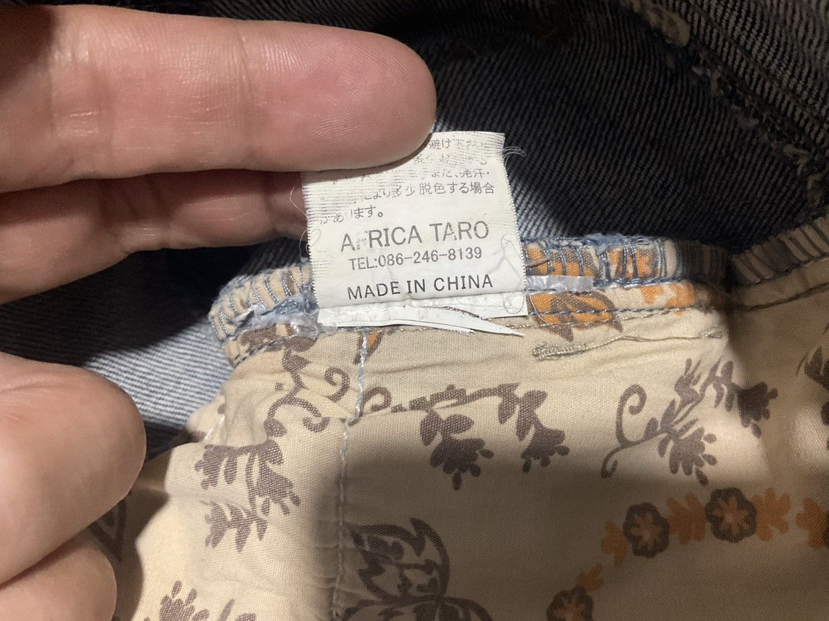 Hysteric Glamour × If Six Was Nine × Japanese Brand 🔥Sick Y2K AFT Africa Taro Flared Denim Cargo Jeans Size US 32 / EU 48 - 11 Thumbnail