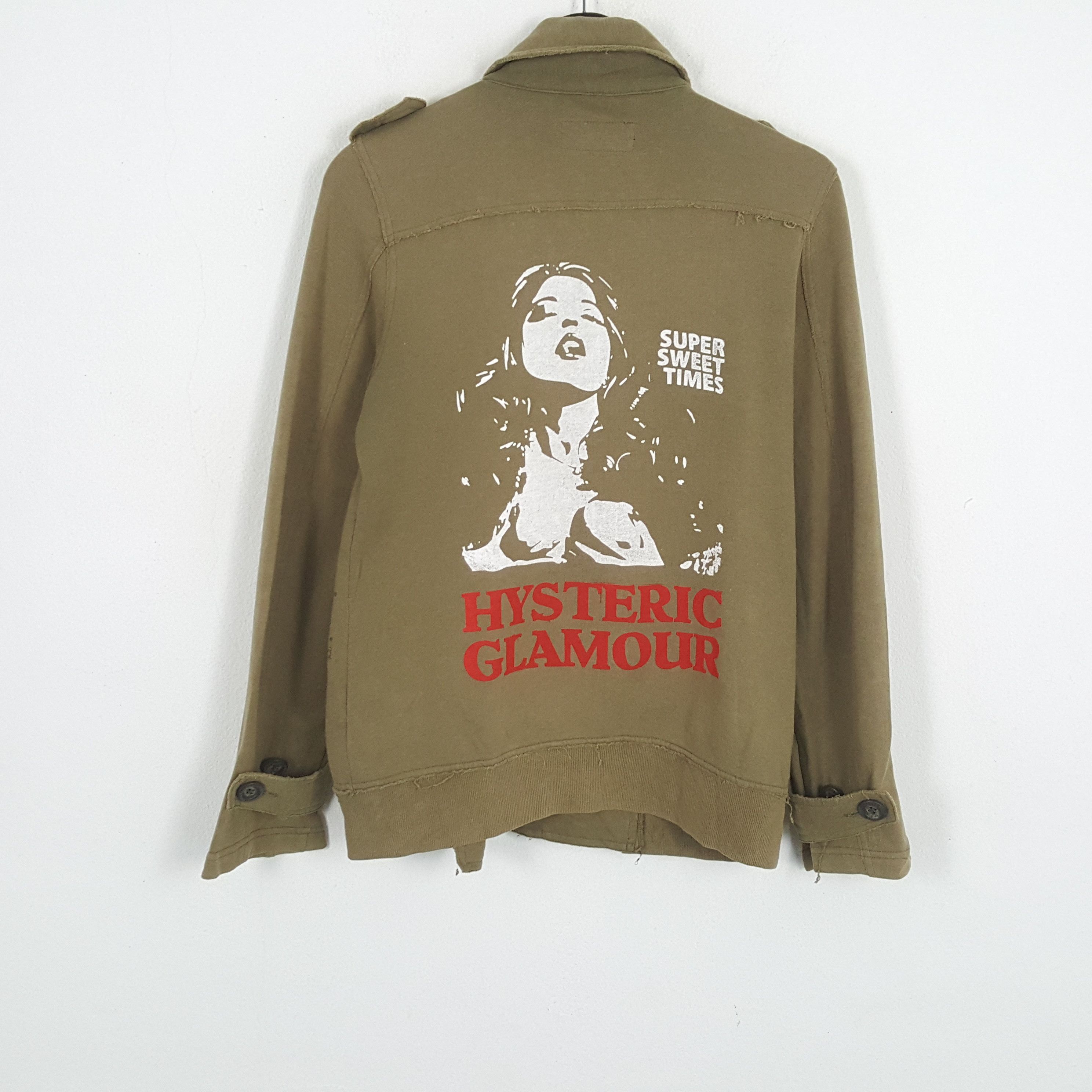Hysteric Glamour × Japanese Brand × Vintage HYSTERIC GLAMOUR Japanese Brand Custom Art Jacket Size US XS / EU 42 / 0 - 1 Thumbnail