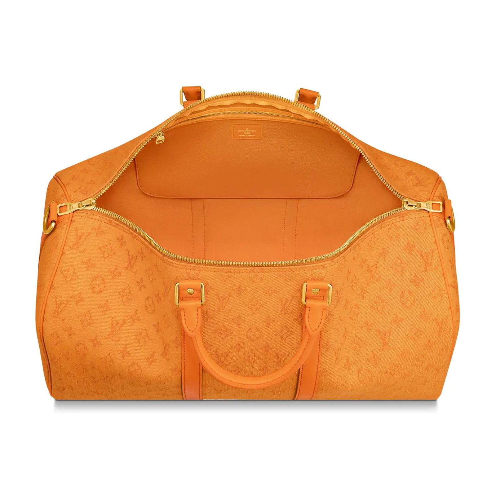 Louis Vuitton Louis Vuitton Keepall Bandouliere Duffle Weekend Travel Bag Size ONE SIZE - 9 Thumbnail