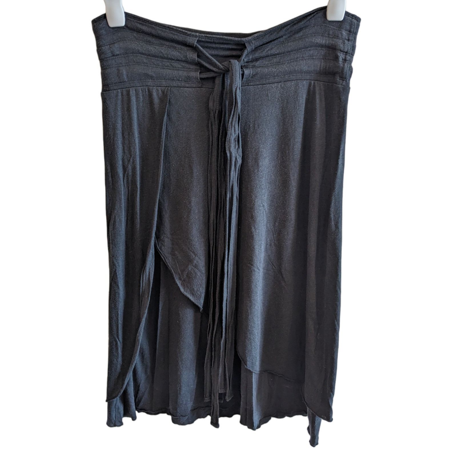 Other Horny Toad Gray Metomorphose Convertible Halter Dress Skirt Size 27" / US 4 / IT 40 - 7 Thumbnail