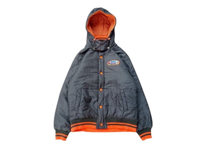 Angel Blue × Hysteric Glamour × Japanese Brand Vintage 2000s Angel Blue Puffer Jacket Size US M / EU 48-50 / 2 - 1 Thumbnail