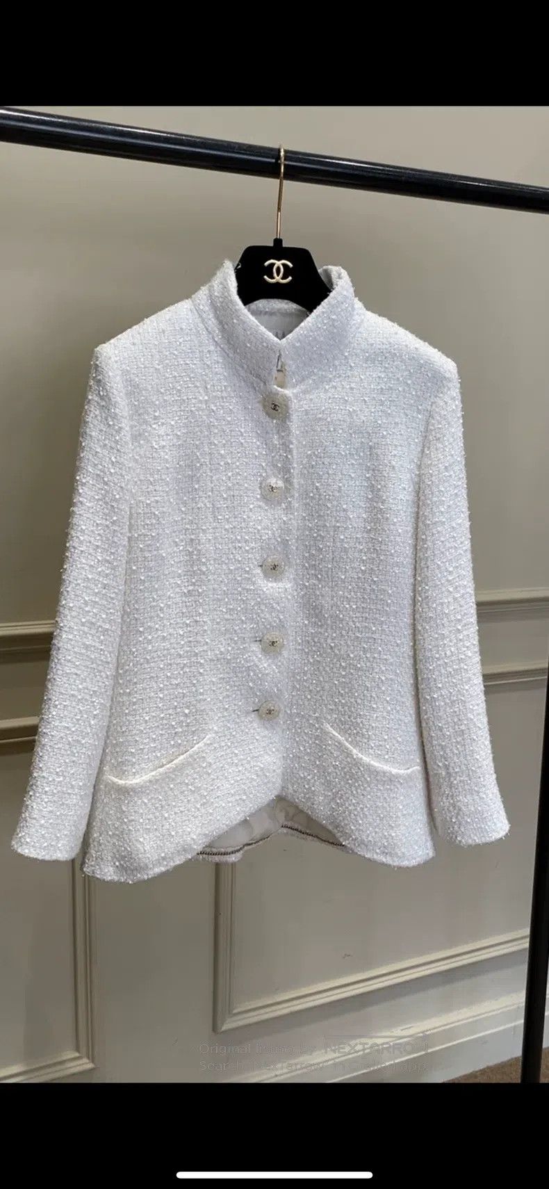 Chanel Chanel 19-year-old beach series white glitter jacket Size XS / US 0-2 / IT 36-38 - 1 Thumbnail
