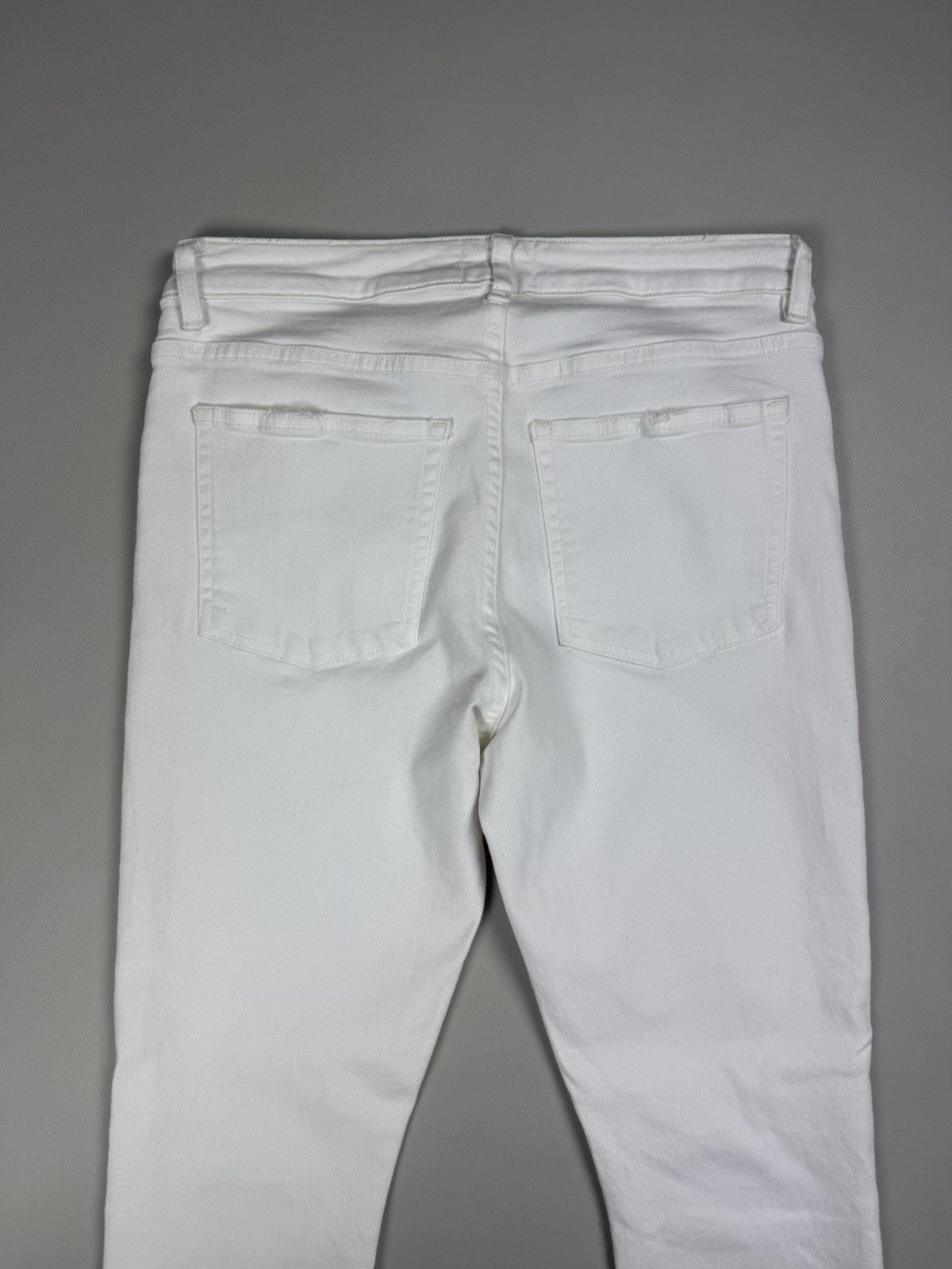 Acne Studios Acne Studios Skin 5 White Vintage Ladies Skinny Jeans Size 29" - 20 Thumbnail