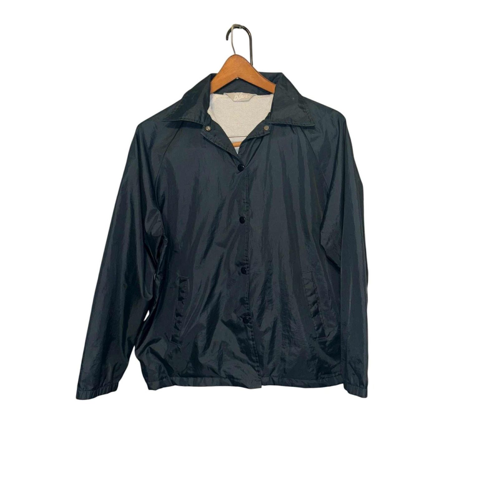 Other Blair Windbreaker Wind Rain Jacket Coat Zip Up Light Blue LG Size L / US 10 / IT 46 - 1 Thumbnail