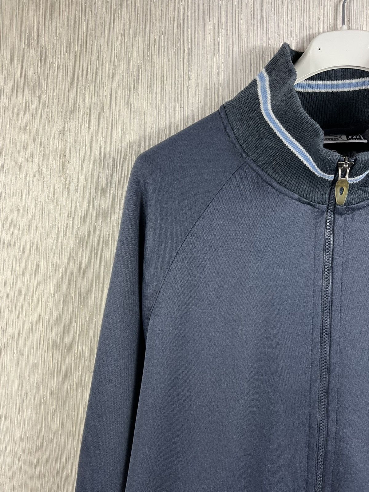 Puma × Vintage Vintage Puma y2k zip track hoodie sweatshirt lines logo Size US XXL / EU 58 / 5 - 5 Thumbnail