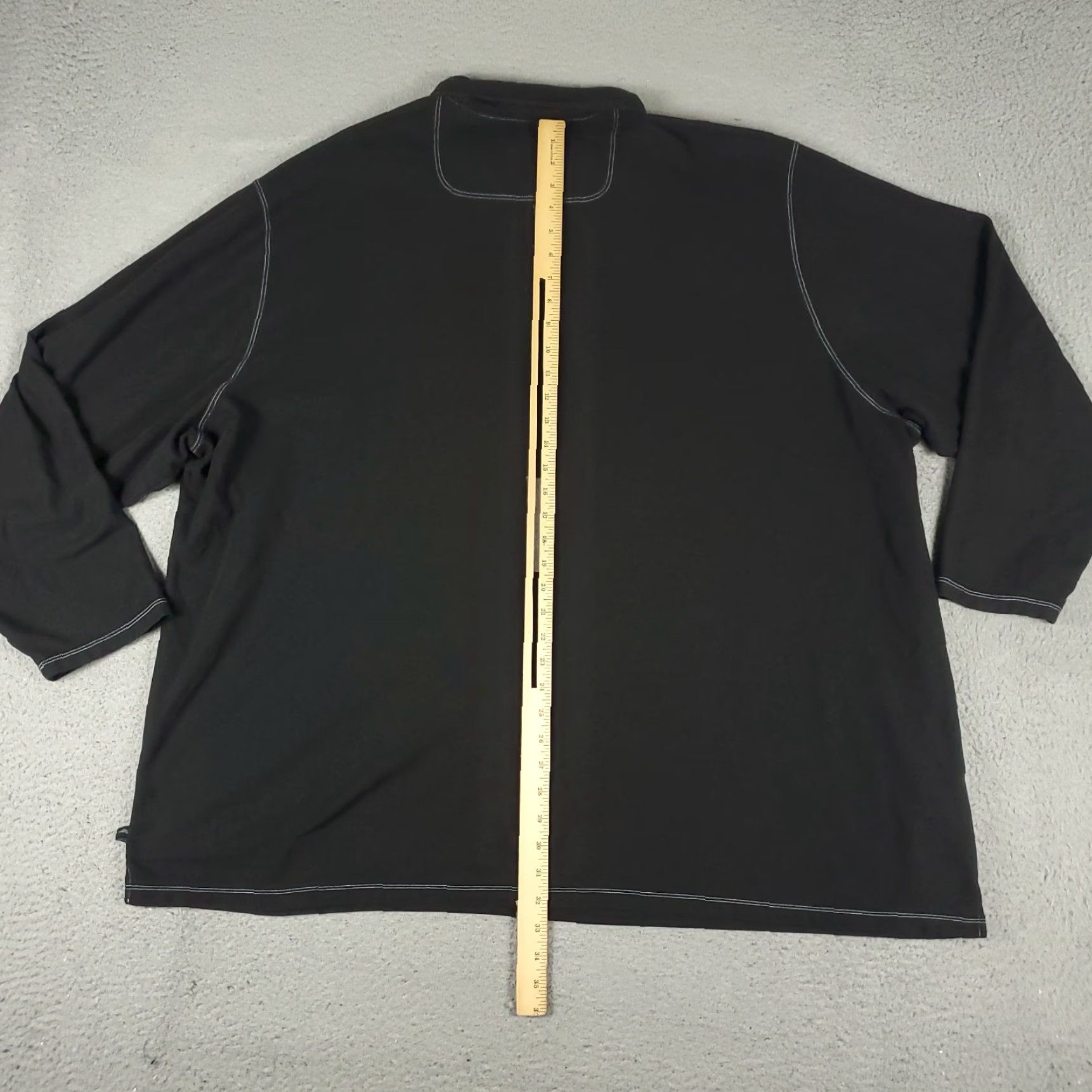 Tommy Bahama Tommy Bahama Polo Shirt Mens 5XB Black Casual Long Sleeve Polo Mens Big & Tall Polo Shirt Black Tommy Bahama Polo Shirt 5XB Long Sleeve Casual Gift Size US XXL / EU 58 / 5 - 5 Thumbnail