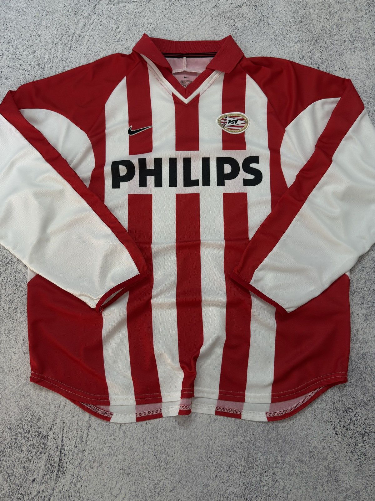 Nike Nike PSV Eindhoven 2000-02 Football Long Sleeve Jersey RARE❗️ Size US XL / EU 56 / 4 - 6 Thumbnail