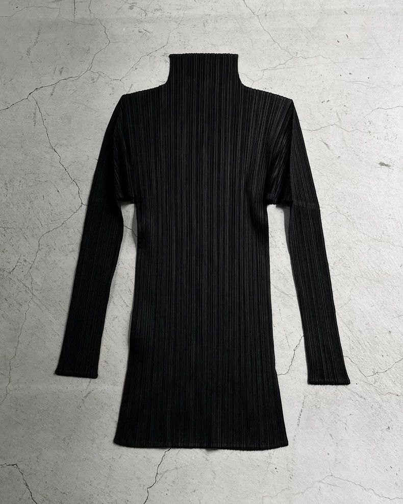 Issey Miyake issey miyake size:3 Pleated turtleneck top Size XXS / US 00 / IT 34 - 1 Thumbnail