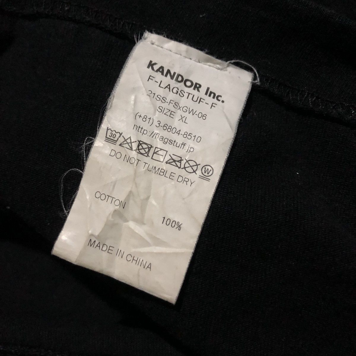 Flagstuff × Japanese Brand × Vintage VINTAGE FLAGSTUFF x GAVIN WATSON xART LONGSLEVE TSHIRT Size US XL / EU 56 / 4 - 5 Thumbnail