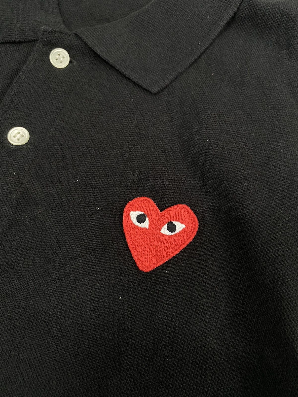 Comme des Garcons PLAY Comme des Garçons Play Polo Shirt Size US M / EU 48-50 / 2 - 4 Thumbnail