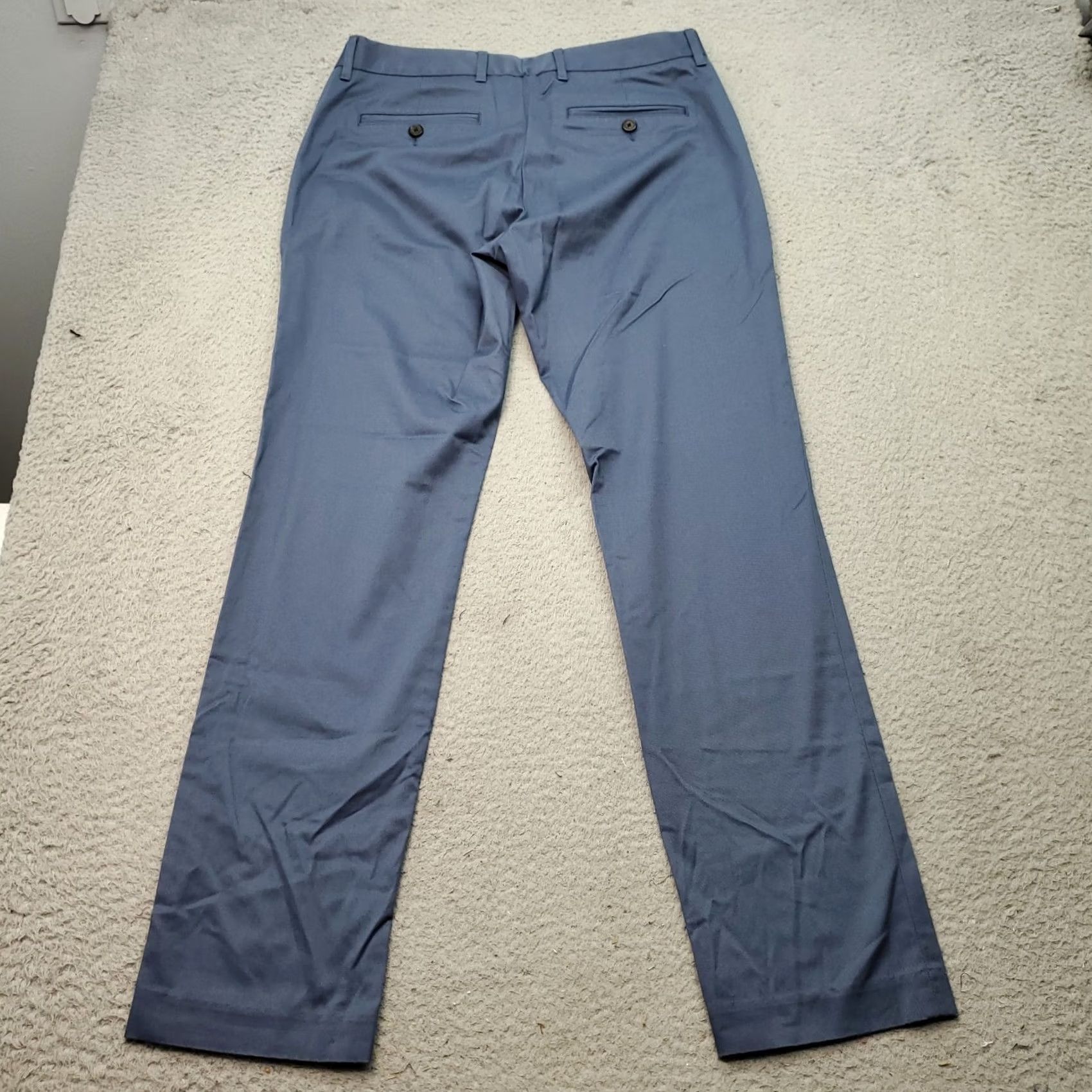 Bonobos Bonobos Dress Pants Men 30 Blue Tailored Flat Front Stretchy Pockets Slim Straight Front Lambda? Size US 30 / EU 46 - 2 Thumbnail