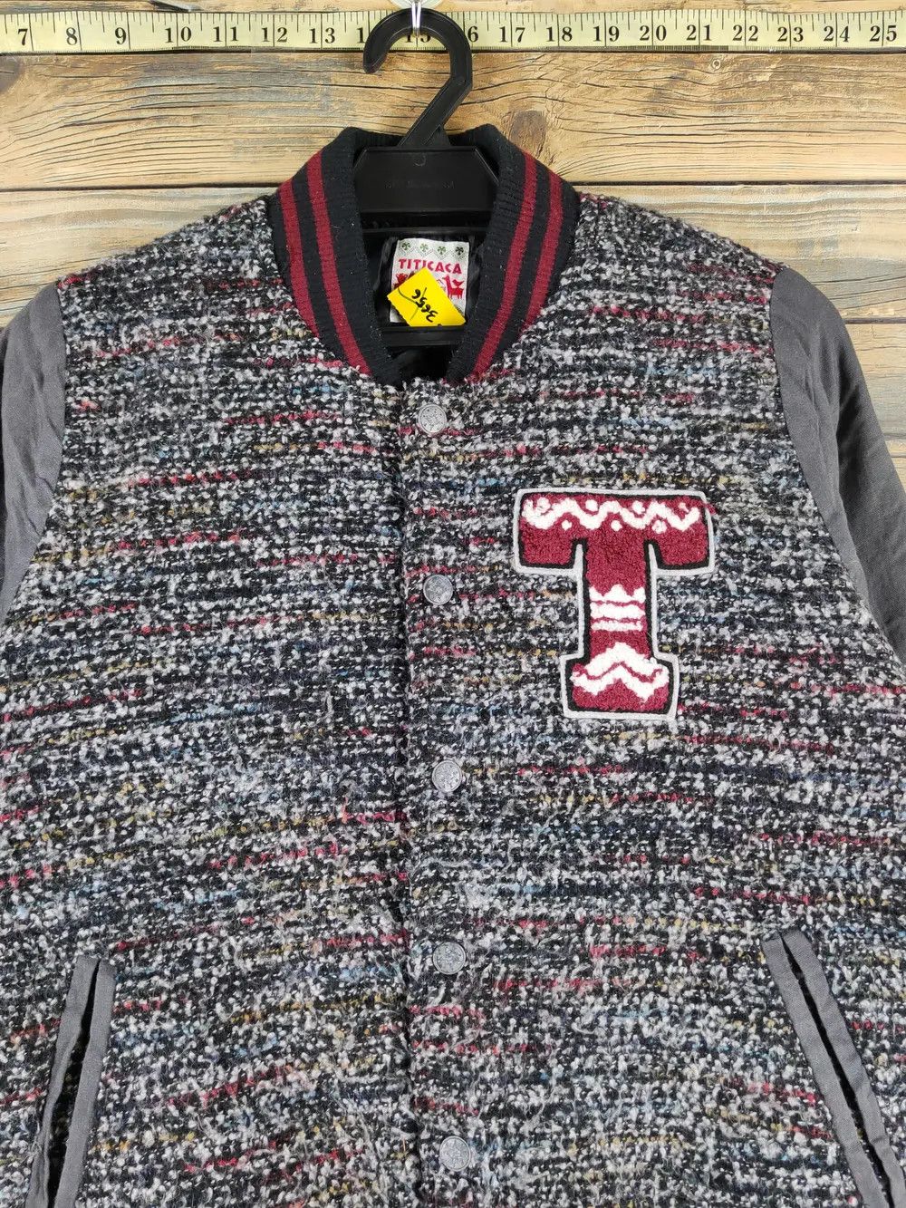 Vintage Titicaca Dark Gray Mexico Knitwear Sweaters varsity #W1940 Size US M / EU 48-50 / 2 - 12 Thumbnail