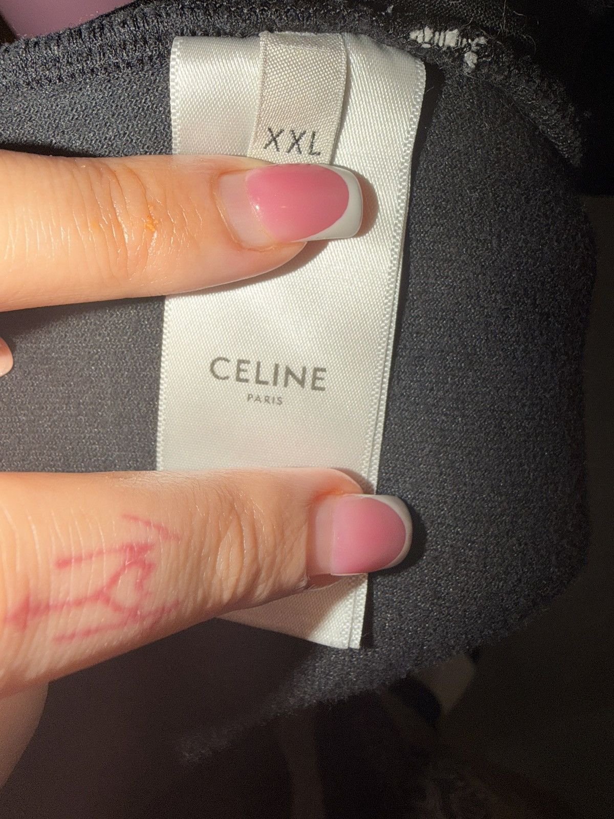 Celine Celine Velour Triomphe logo jersey track pants Size US 36 / EU 52 - 6 Thumbnail