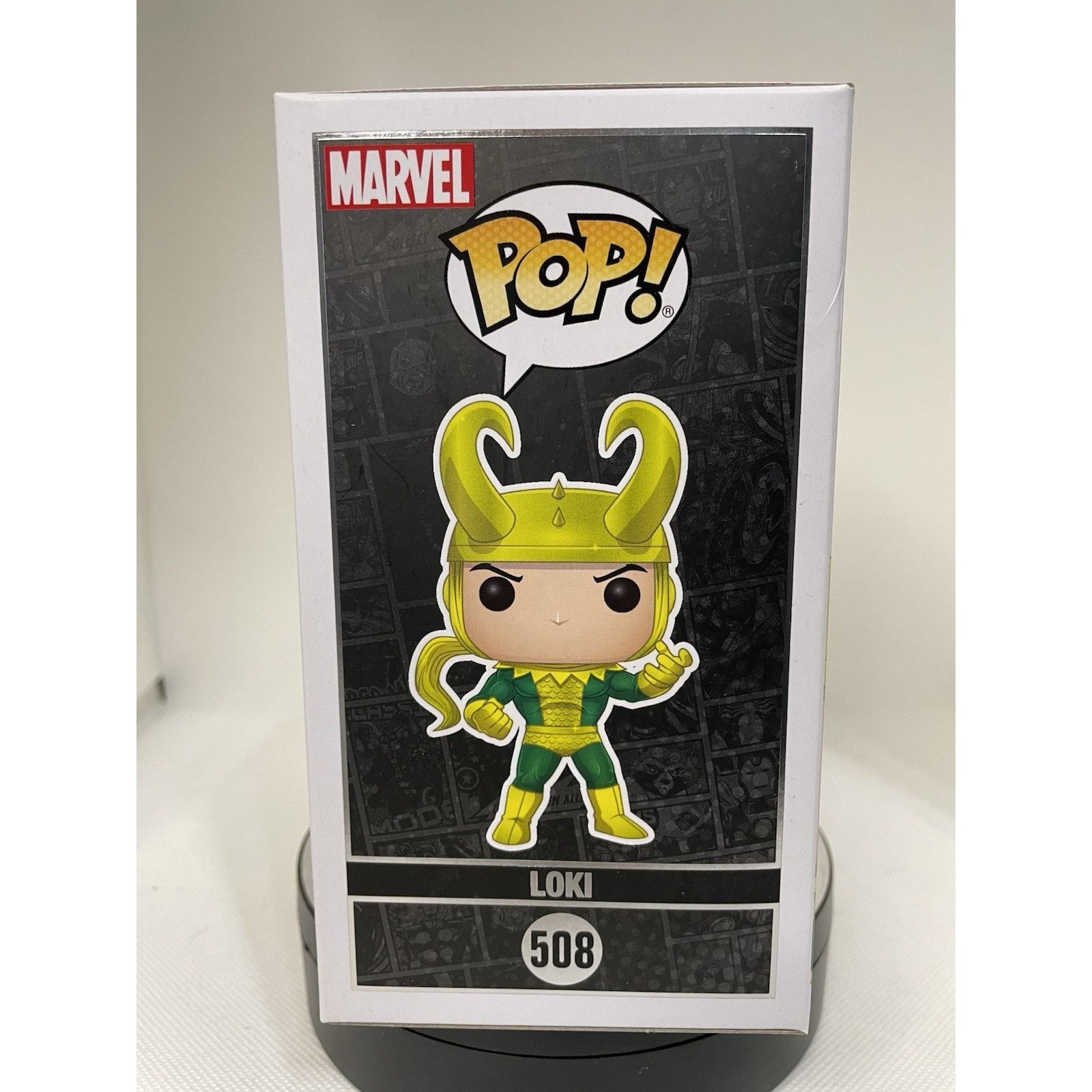 Marvel Comics Funko POP Marvel 80 Years: Loki #508, Marvel Collector Corps Size ONE SIZE - 7 Thumbnail