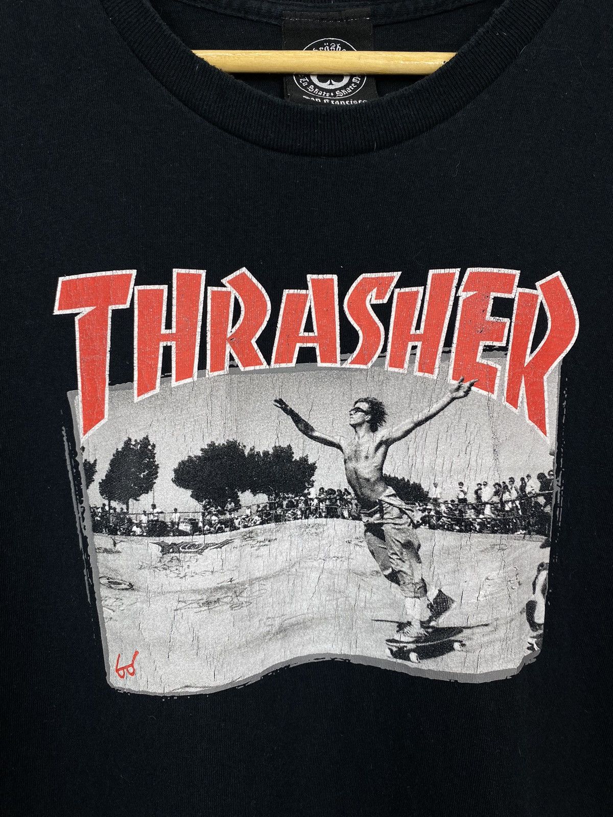 Thrasher Thrasher Graphic T-shirt Black Short Sleeve skategang Size US XL / EU 56 / 4 - 3 Thumbnail