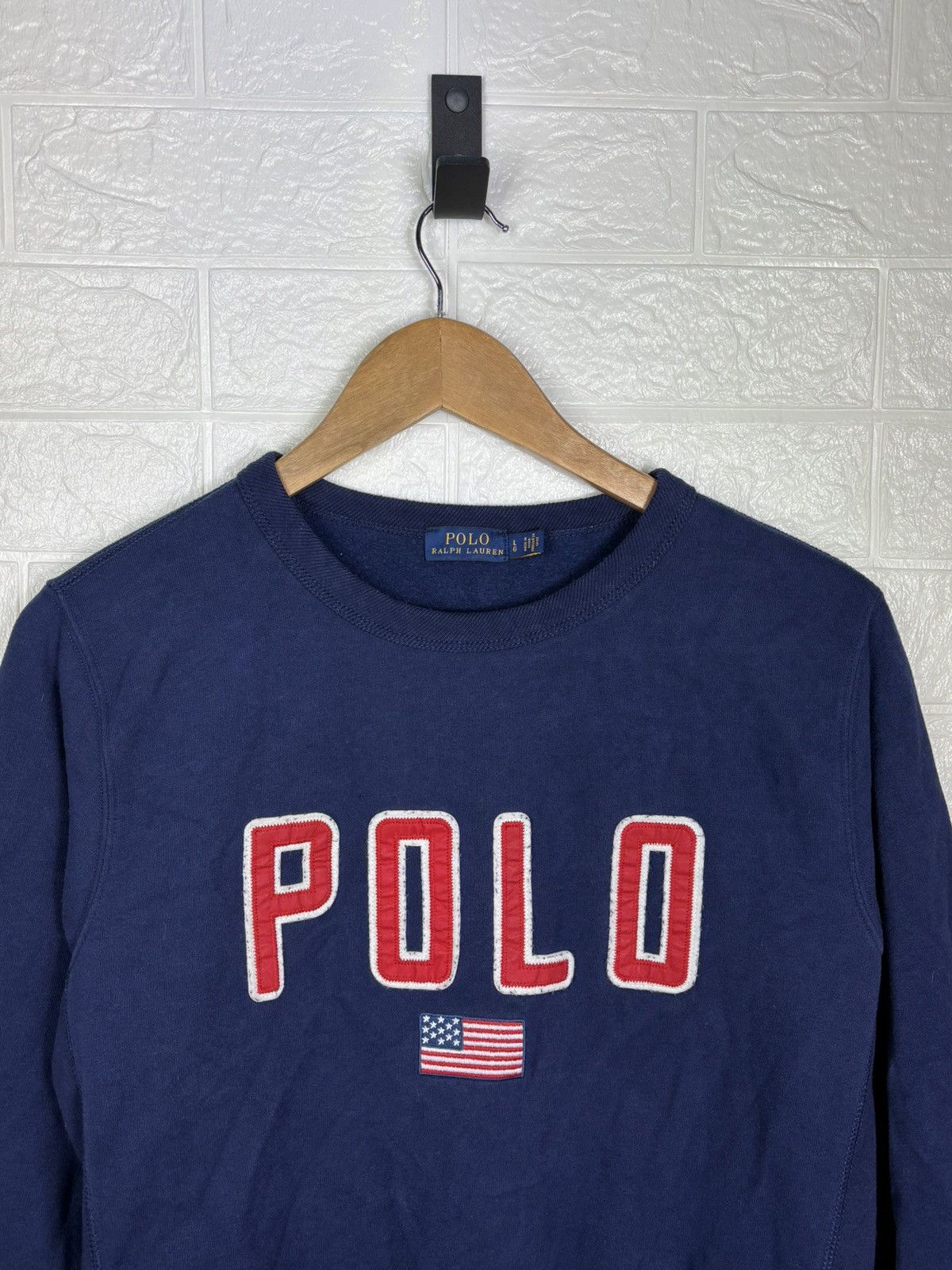 Polo Ralph Lauren Polo Ralph Lauren Sweatshirt Logo Womens Size L Size L / US 10 / IT 46 - 4 Thumbnail