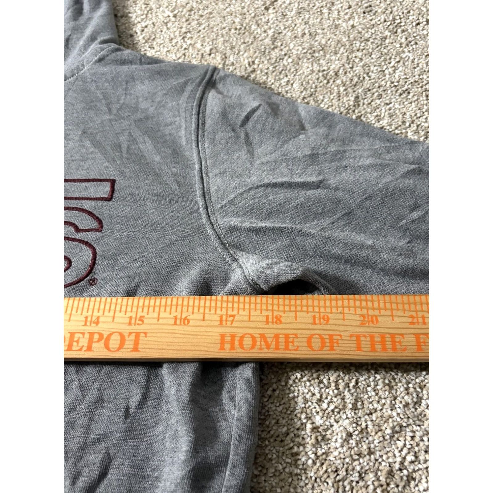 Vans VANS Hoodie Mens M Gray Logo Graphic Fleece Pullover Sweatshirt Skateboarding Size US M / EU 48-50 / 2 - 5 Thumbnail
