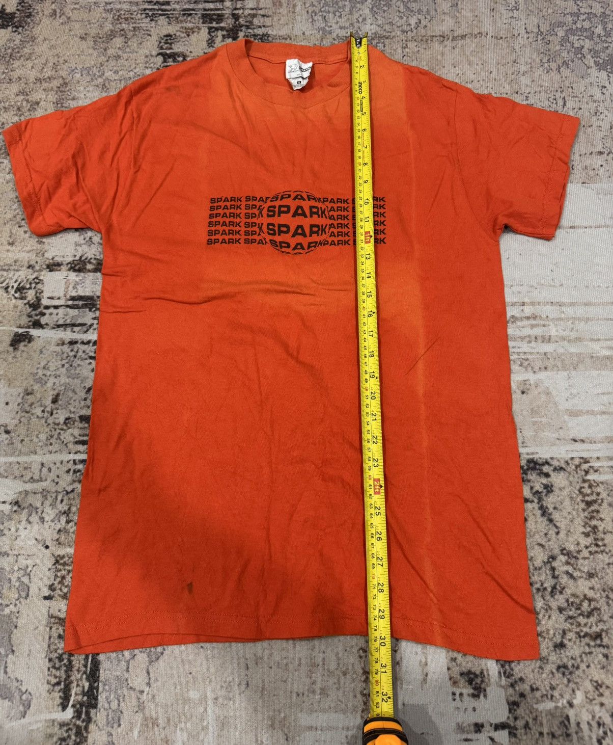 Vintage vintage SPARK - retro skate tee Size US M / EU 48-50 / 2 - 10 Thumbnail